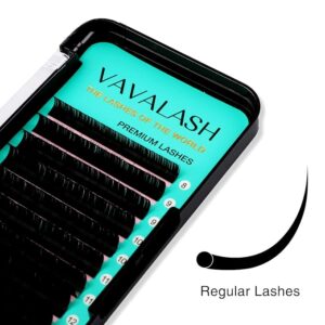 Premium Silk Volume & Classic Lashes || Matte Dark (0.03/0.05/0.07) - Multiple Curls